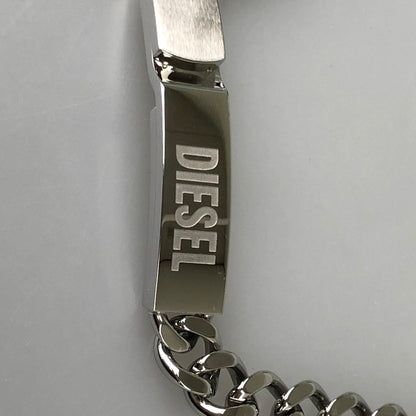 【中古品】【メンズ/レディース】 DIESEL ディーゼル DX0966 ブレスレット 193-250306-SY-04-iwa カラー：シルバー 万代Net店