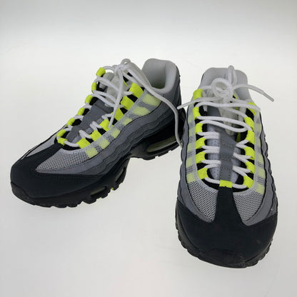 【中古品】【メンズ】 NIKE ナイキ CT1689-001/AIR MAX 95 OG NEON YELLOW 2020 靴 スニーカー 160-250307-NS-1-iwa サイズ：24 カラー：ブラック グレー ネオンイエロー 万代Net店