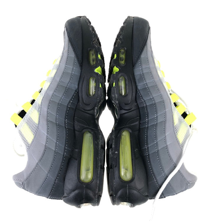 【中古品】【メンズ】 NIKE ナイキ CT1689-001/AIR MAX 95 OG NEON YELLOW 2020 靴 スニーカー 160-250307-NS-1-iwa サイズ：24 カラー：ブラック グレー ネオンイエロー 万代Net店