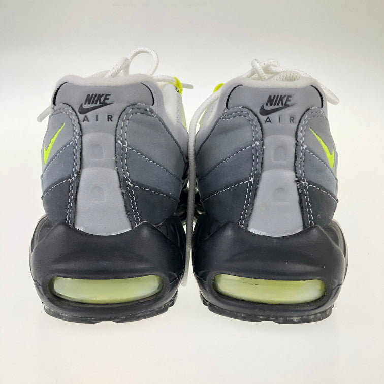 【中古品】【メンズ】 NIKE ナイキ CT1689-001/AIR MAX 95 OG NEON YELLOW 2020 靴 スニーカー 160-250307-NS-1-iwa サイズ：24 カラー：ブラック グレー ネオンイエロー 万代Net店