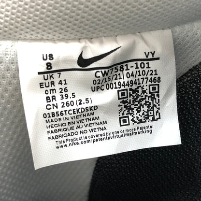 【中古美品】【メンズ】 NIKE ナイキ AIR FORCE 1 LOW LV8 UTILITY "BLACK SKETCH" CW7581-101 エアフォース1 ロー LV8 ユーティリティ ブラックスケッチ スニーカー 靴 160-260620-hn-07-fur サイズ：26.0cm US8 カラー：ホワイト/ブラック 万代Net店
