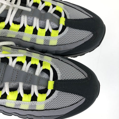 【中古品】【メンズ】 NIKE ナイキ CT1689-001/AIR MAX 95 OG NEON YELLOW 2020 靴 スニーカー 160-250307-NS-1-iwa サイズ：24 カラー：ブラック グレー ネオンイエロー 万代Net店