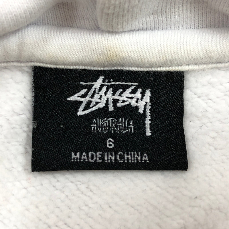 【中古品】【レディース】 STUSSY ステューシー SHORT PARKER ショートパーカー スウェット トップス 168-260620-hn-08-fur サイズ：6 カラー：ホワイト 万代Net店