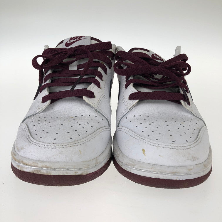 【中古品】【メンズ】 NIKE ナイキ DV0831-102/DUNK LOW WHITE NIGHT MAROON 靴 スニーカー 160-250307-NS-3-iwa サイズ：26 カラー：ホワイト ナイトマルーン 万代Net店