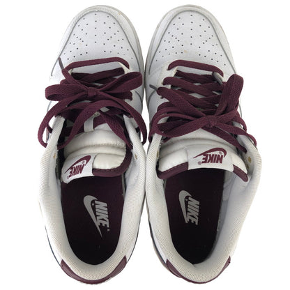 【中古品】【メンズ】 NIKE ナイキ DV0831-102/DUNK LOW WHITE NIGHT MAROON 靴 スニーカー 160-250307-NS-3-iwa サイズ：26 カラー：ホワイト ナイトマルーン 万代Net店