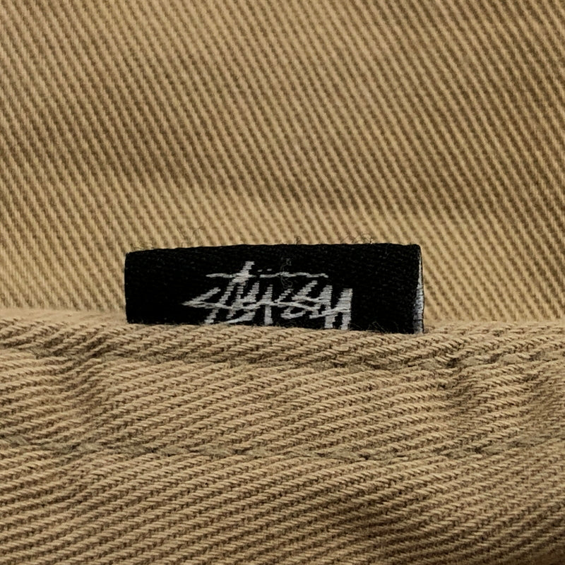 【現状渡し品】【メンズ】 STUSSY ステューシー ELASTIC STUFF COTTON SHORT PANTS エラスティック スタッフ コットン ショートパンツ ボトムス 153-260620-hn-10-fur サイズ：M カラー：ベージュ系 万代Net店