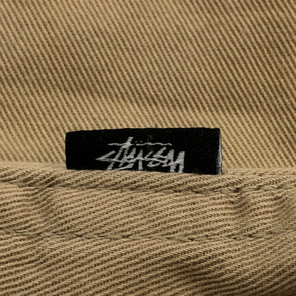 【現状渡し品】【メンズ】 STUSSY ステューシー ELASTIC STUFF COTTON SHORT PANTS エラスティック スタッフ コットン ショートパンツ ボトムス 153-260620-hn-10-fur サイズ：M カラー：ベージュ系 万代Net店