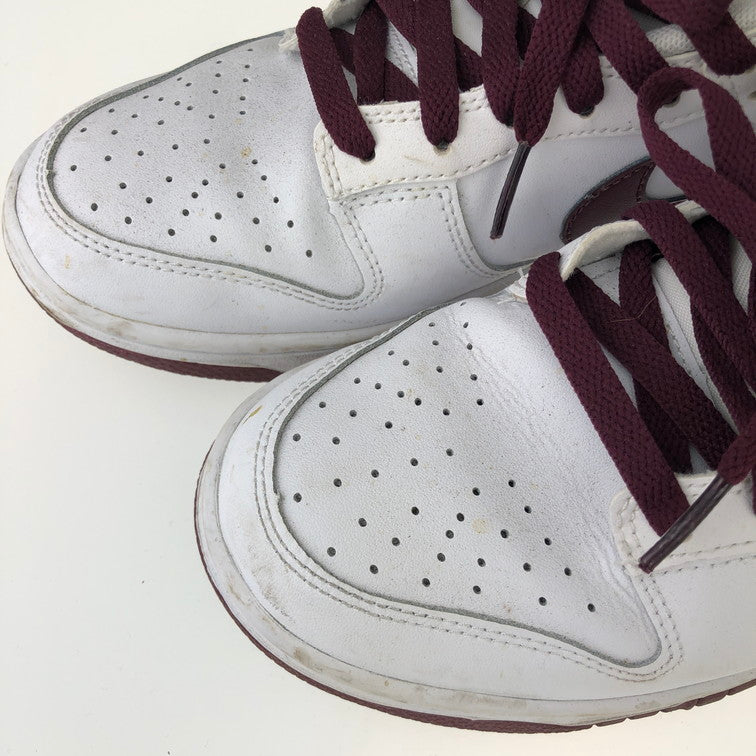 【中古品】【メンズ】 NIKE ナイキ DV0831-102/DUNK LOW WHITE NIGHT MAROON 靴 スニーカー 160-250307-NS-3-iwa サイズ：26 カラー：ホワイト ナイトマルーン 万代Net店