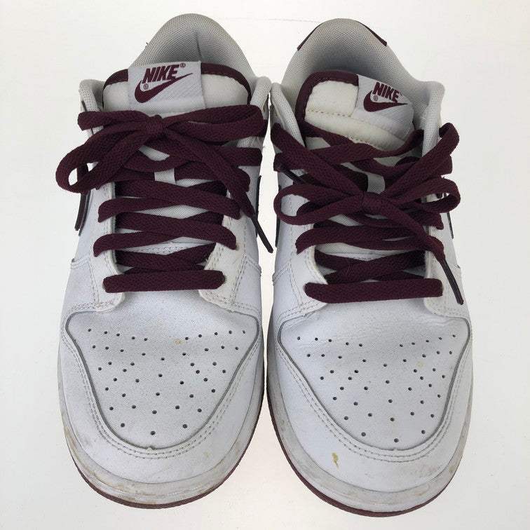 【中古品】【メンズ】 NIKE ナイキ DV0831-102/DUNK LOW WHITE NIGHT MAROON 靴 スニーカー 160-250307-NS-3-iwa サイズ：26 カラー：ホワイト ナイトマルーン 万代Net店