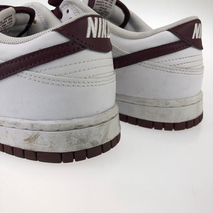 【中古品】【メンズ】 NIKE ナイキ DV0831-102/DUNK LOW WHITE NIGHT MAROON 靴 スニーカー 160-250307-NS-3-iwa サイズ：26 カラー：ホワイト ナイトマルーン 万代Net店