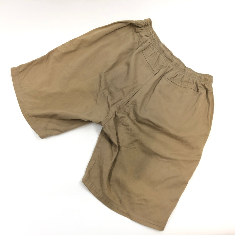 【現状渡し品】【メンズ】 STUSSY ステューシー ELASTIC STUFF COTTON SHORT PANTS エラスティック スタッフ コットン ショートパンツ ボトムス 153-260620-hn-10-fur サイズ：M カラー：ベージュ系 万代Net店