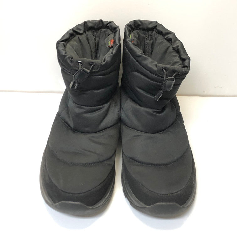 【中古品】【メンズ】 THE NORTH FACE ザ・ノースフェイス THE NORTH FACE NF52076 NUPTSE BOOTIE WP LOGO SHORT BOOTS 164-240509-wy-1-tom サイズ：28cm カラー：ブラック 万代Net店