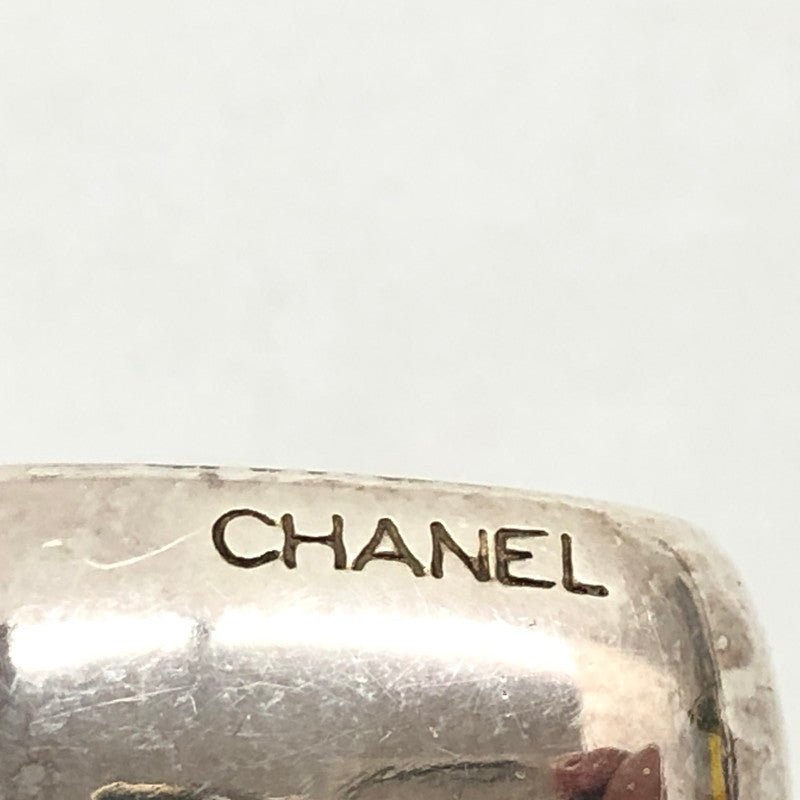 【現状渡し品】【メンズ/レディース】 CHANEL シャネル スクエアリング 指輪 アクセサリー 182-250326-hn-04-fur カラー：シルバー 11号 万代Net店