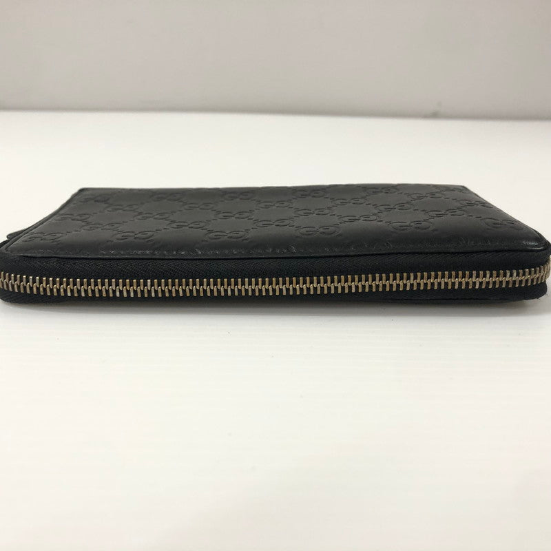 【中古品】【メンズ】 グッチ 73956 GGスプリーム 長財布 カードケース ケース 180-240409-at-02-fuz カラー：ブラック 万代Net店