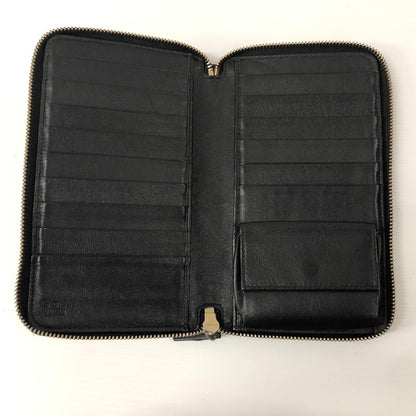 【中古品】【メンズ】 グッチ 73956 GGスプリーム 長財布 カードケース ケース 180-240409-at-02-fuz カラー：ブラック 万代Net店