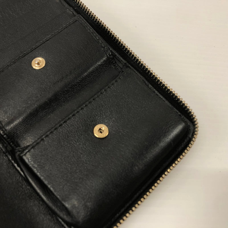 【中古品】【メンズ】 グッチ 73956 GGスプリーム 長財布 カードケース ケース 180-240409-at-02-fuz カラー：ブラック 万代Net店