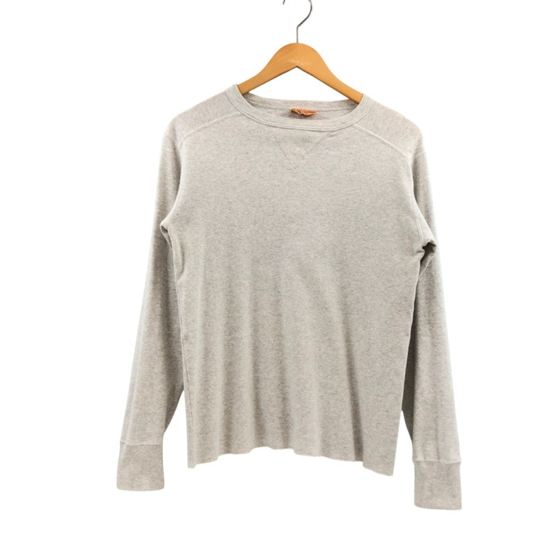 【現状渡し品】【メンズ】 長袖Tシャツ トップス 145-260108-hn-06-fur サイズ：L カラー：グレー 万代Net店