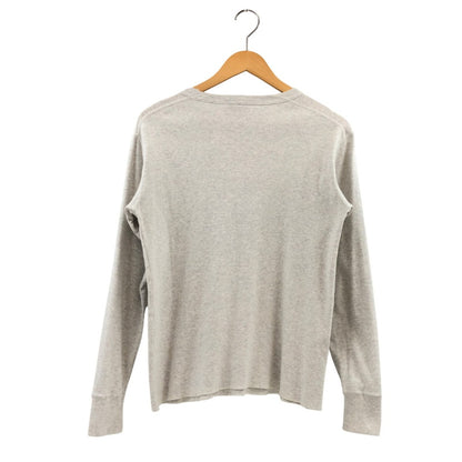 【現状渡し品】【メンズ】 長袖Tシャツ トップス 145-260108-hn-06-fur サイズ：L カラー：グレー 万代Net店
