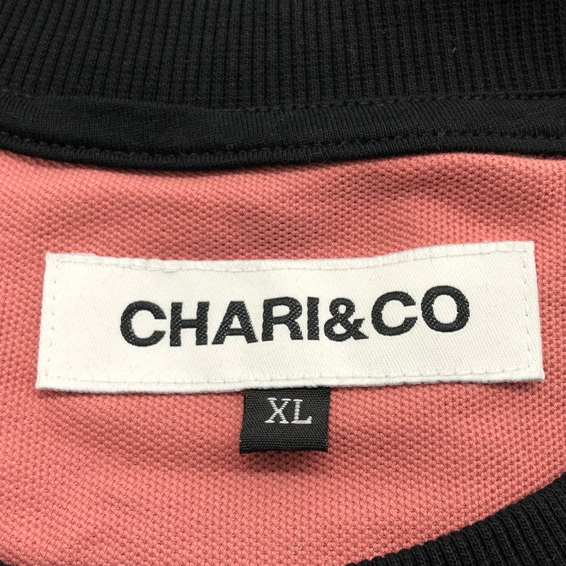 【中古美品】【メンズ】 CHARI&CO チャリアンドコー スウェット トレーナー 長袖 トップス 142-250327-hn-01-fur サイズ：XL カラー：ブラック 万代Net店