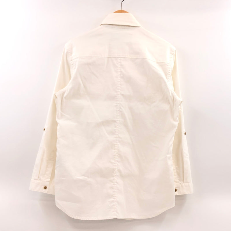【中古品】【メンズ】 AKM エイケイエム L/S SHIRT S013 長袖シャツ カジュアルシャツ トップス 140-260907-hn-02-fur サイズ：XL カラー：ホワイト 万代Net店