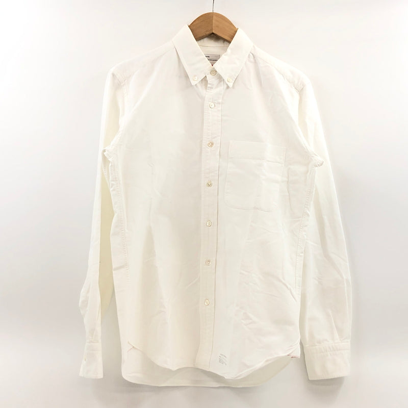 【中古品】【メンズ】 MARKA マーカ L/S SHIRT M14A-11SHO1C 長袖シャツ カジュアルシャツ トップス 140-260907-hn-03-fur サイズ：1 カラー：ホワイト 万代Net店