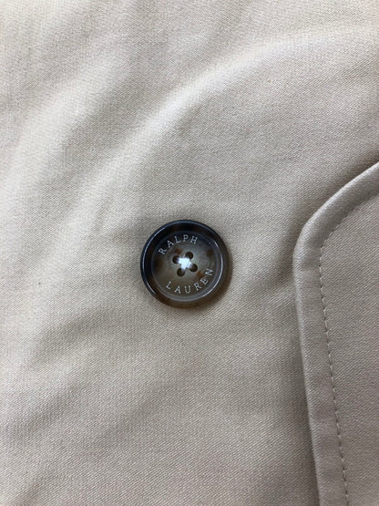 【中古品】【メンズ】 RALPH LAUREN ラルフローレン TRENCH COAT BEIGE トレンチ コート アウター 147-260930-rt-18-tagh サイズ：2 カラー：ベージュ 万代Net店