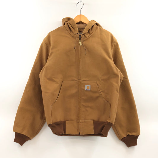 【中古品】【メンズ】 CARHARTT カーハート ACTIVE JACKET J131-BRN ダック地 アクティブ ジャケット アウター 147-260621-hn-03-fur サイズ：S カラー：ブラウン系 万代Net店