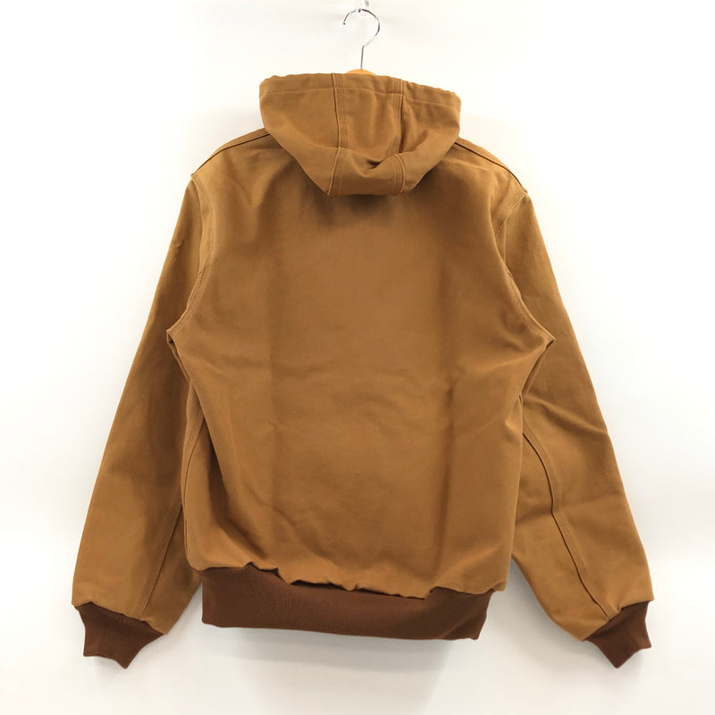 【中古品】【メンズ】 CARHARTT カーハート ACTIVE JACKET J131-BRN ダック地 アクティブ ジャケット アウター 147-260621-hn-03-fur サイズ：S カラー：ブラウン系 万代Net店
