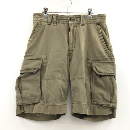 【中古品】【メンズ】 POLO RALPH LAUREN ポロラルフローレン CARGO SHORT PANTS カーゴショートパンツ ボトムス 157-260621-hn-04-fur サイズ：30 カラー：カーキ系 万代Net店