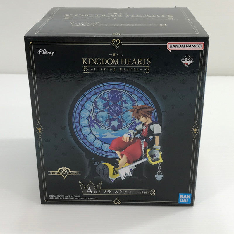 【中古美品】 一番くじ KINGDOM HEARTS -Linking Hearts- A賞 ソラ スタチュー キングダムハーツ 未開封 052-260629-ti-02-tag 万代Net店