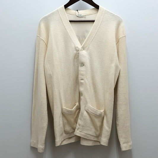 【中古品】【メンズ】 WAREHOUSE ウエアハウス DUCK DIGGER ダックディガー カーディガン 古着 (fuz) 147-250424-wy-29-tom サイズ：40 カラー：アイボリー/ホワイト系 万代Net店