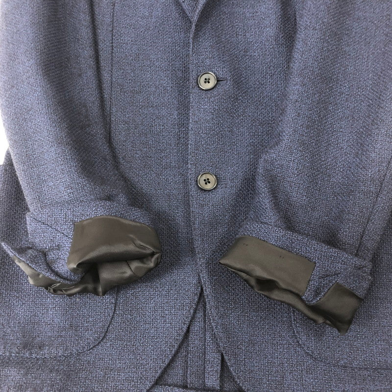 【中古品】【メンズ】 LARDINI WOOL JACKET ウール ジャケット トップス 141-240901-rk-6-tei カラー：ネイビー 万代Net店