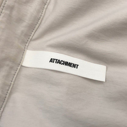 【中古品】【メンズ】 ATTACHMENT アタッチメント TYPEWRITER S/S SHIRT AS02-205 タイプライター 半袖シャツ トップス 140-260621-hn-05-fur サイズ：3 カラー：グレー系 万代Net店