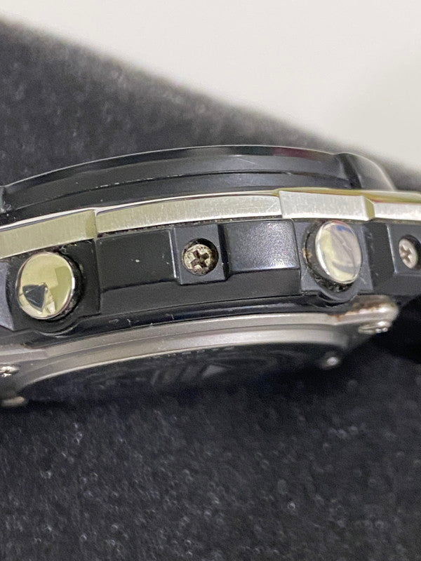 【中古品】【メンズ】 G-SHOCK ジーショック MID SIZE SERIES G-STEEL ANALOG DIGITAL GST-W300-1AJF ミッドサイズ シリーズ ジースチール アナログデジタル 腕時計 196-251112-jt-09-min カラー：ブラック/スチール 万代Net店