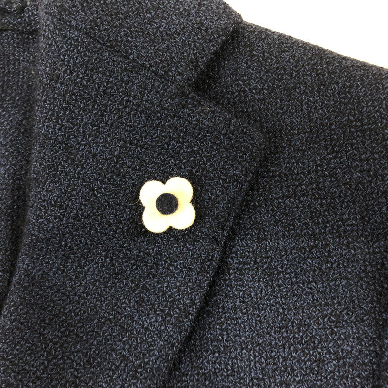 【中古品】【メンズ】 LARDINI WOOL JACKET ウール ジャケット トップス 141-240901-rk-6-tei カラー：ネイビー 万代Net店