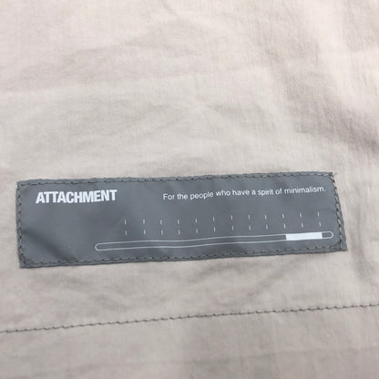 【中古品】【メンズ】 ATTACHMENT アタッチメント TYPEWRITER S/S SHIRT AS02-205 タイプライター 半袖シャツ トップス 140-260621-hn-05-fur サイズ：3 カラー：グレー系 万代Net店