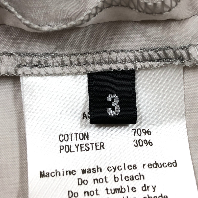 【中古品】【メンズ】 ATTACHMENT アタッチメント TYPEWRITER S/S SHIRT AS02-205 タイプライター 半袖シャツ トップス 140-260621-hn-05-fur サイズ：3 カラー：グレー系 万代Net店