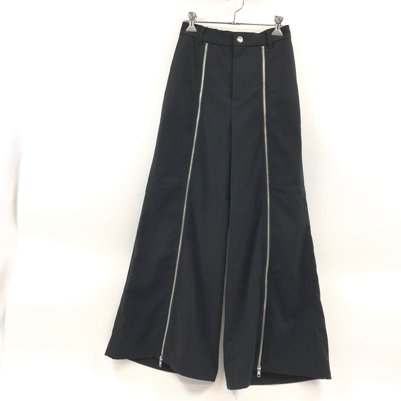 【中古品】【メンズ】 HARE ハレ CENTER ZIP DESIGN PANTS HAL05296AD センタージップデザインパンツ ボトムス 158-260621-hn-06-fur サイズ：F カラー：ブラック 万代Net店
