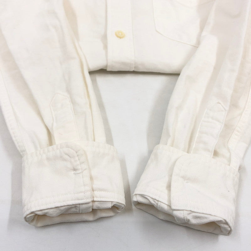 【中古品】【メンズ】 Pherrow's フェローズ 長袖ワークシャツ トップス 145-260326-hn-03-fur サイズ：S カラー：ホワイト 万代Net店