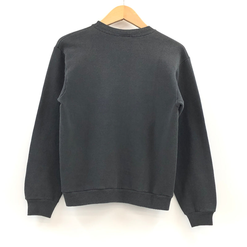 【現状渡し品】【キッズ】 HARLEY-DAVIDSON ハーレーダビッドソン × HANES BODY ヘインズボディ 90S EMBLEM SWEATSHIRT スウェットシャツ トレーナー トップス 146-260621-hn-07-fur サイズ：L(14-16) カラー：ブラック系 万代Net店