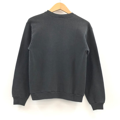 【現状渡し品】【キッズ】 HARLEY-DAVIDSON ハーレーダビッドソン × HANES BODY ヘインズボディ 90S EMBLEM SWEATSHIRT スウェットシャツ トレーナー トップス 146-260621-hn-07-fur サイズ：L(14-16) カラー：ブラック系 万代Net店