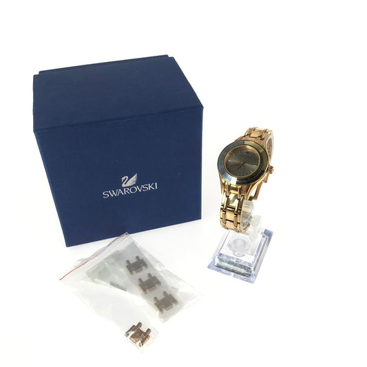 【中古品】【レディース】 SWAROVSKI スワロフスキー ALEGRIA 5188842 ALEGRIA アレグリア クォーツ 腕時計 198-251130-na-09-tag カラー：ゴールド 万代Net店