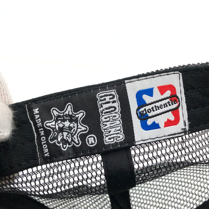 【中古品】【メンズ/レディース】 GLO GANG グローギャング MESH BACK CAP メッシュバックキャップ ベースボールキャップ 帽子 185-260910-hn-05-fur サイズ：F カラー：ブラック/ホワイト 万代Net店