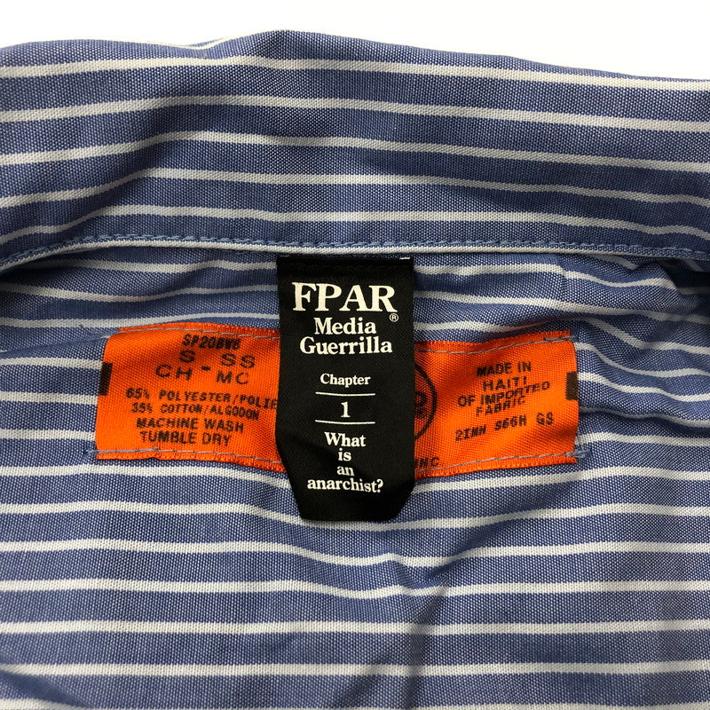 【中古品】【メンズ】 FPAR フォーティーパーセントアゲインストライツ FPAR フォーティーパーセントアゲインストライツ REDKAP レッドキャップ WORK SHIRT ワークシャツ 半袖 トップス ストライプ 142-231031-142-231031-at-7-tei-tei サイズ：1 カラー：ストライプ 万代Net店