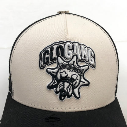 【中古品】【メンズ/レディース】 GLO GANG グローギャング MESH BACK CAP メッシュバックキャップ ベースボールキャップ 帽子 185-260910-hn-05-fur サイズ：F カラー：ブラック/ホワイト 万代Net店
