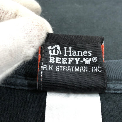 【現状渡し品】【メンズ】 HARLEY-DAVIDSON ハーレーダビッドソン × HANES BEEFY ヘインズビーフィー c2001 00S AMSTERDAM DEALER TEE 半袖Tシャツ トップス 146-260621-hn-09-fur サイズ：3XL カラー：ブラック 万代Net店