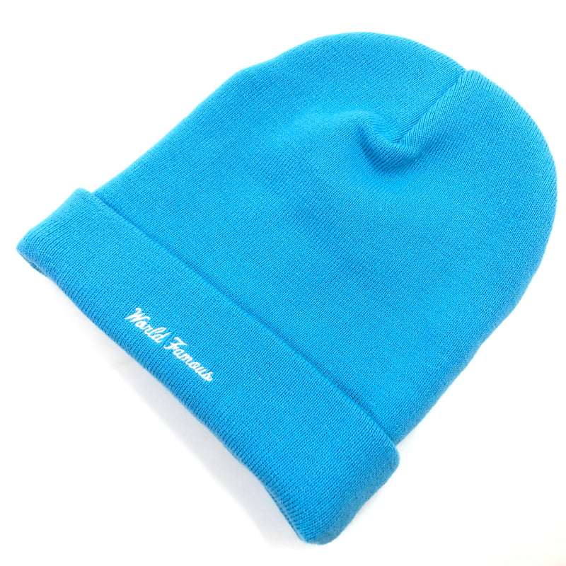 【中古品】【メンズ/レディース】 SUPREME シュプリーム × NEWERA ニューエラ 25FW BOX LOGO BEANIE ボックスロゴ ビーニー ニットキャップ 帽子 149-260621-hn-10-fur サイズ：ONE SIZE カラー：ブルー系 万代Net店