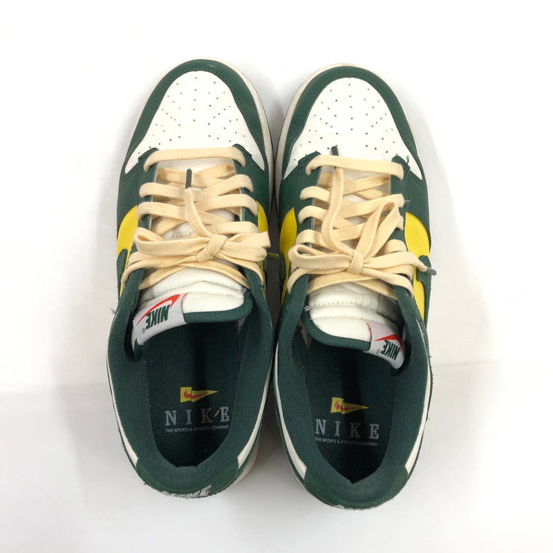 【現状渡し品】【メンズ】 NIKE ナイキ WOMEN'S DUNK LOW SE "NOBLE GREEN" FD0350-133 ウィメンズ ダンク ロー SE ノーブルグリーン スニーカー シューズ 靴 160-260621-hn-11-fur サイズ：27.5cm US10.5 カラー：グリーン/ホワイト/イエロー 万代Net店