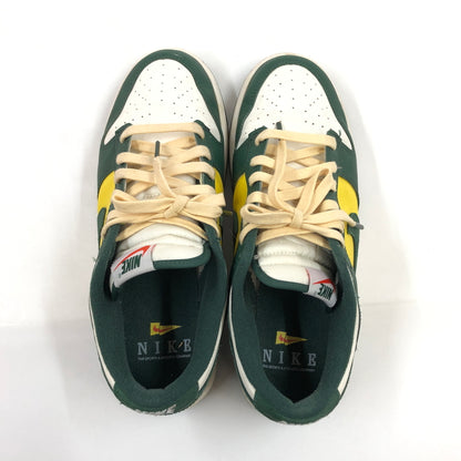 【現状渡し品】【メンズ】 NIKE ナイキ WOMEN'S DUNK LOW SE "NOBLE GREEN" FD0350-133 ウィメンズ ダンク ロー SE ノーブルグリーン スニーカー シューズ 靴 160-260621-hn-11-fur サイズ：27.5cm US10.5 カラー：グリーン/ホワイト/イエロー 万代Net店