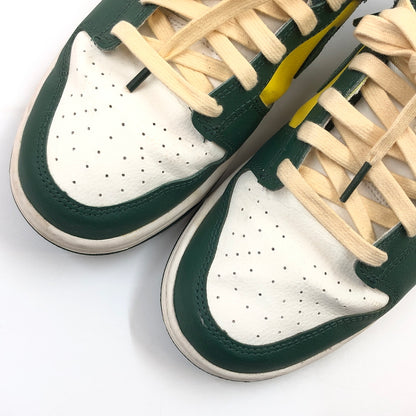 【現状渡し品】【メンズ】 NIKE ナイキ WOMEN'S DUNK LOW SE "NOBLE GREEN" FD0350-133 ウィメンズ ダンク ロー SE ノーブルグリーン スニーカー シューズ 靴 160-260621-hn-11-fur サイズ：27.5cm US10.5 カラー：グリーン/ホワイト/イエロー 万代Net店